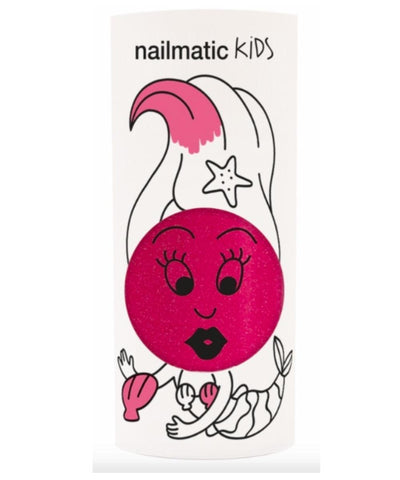 Nailmatic Water Based Nailpolish Sissi Pink Glitter (Kids)