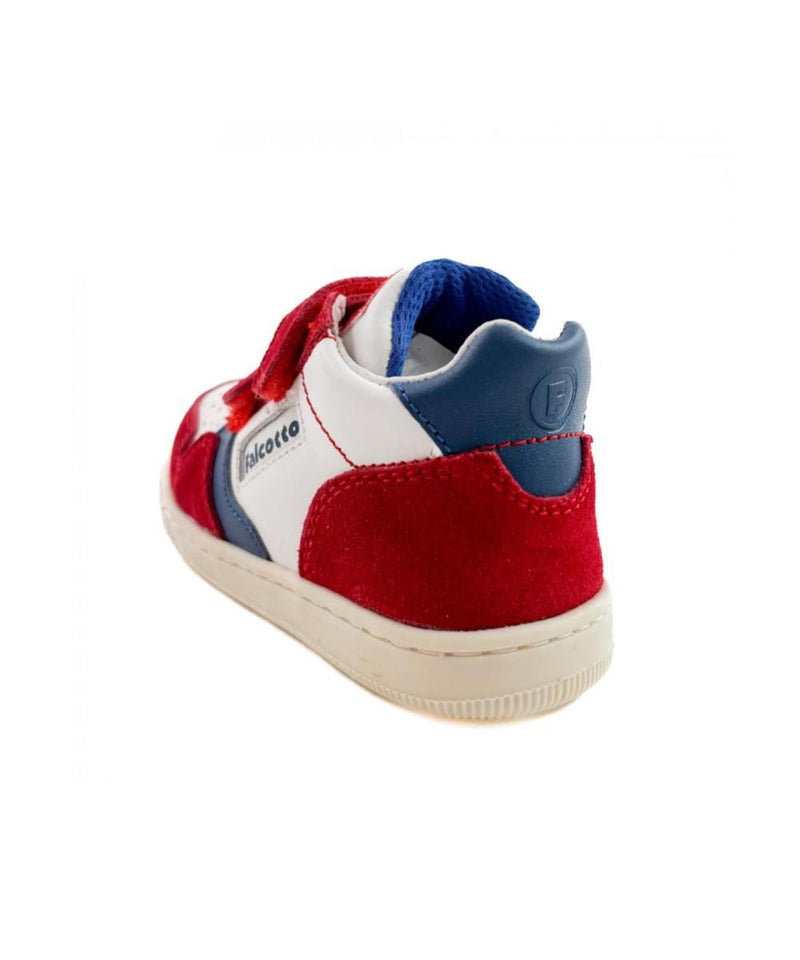 Naturino Sneaker Toddler Falcotto Velcro Red White