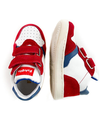 Naturino Sneaker Toddler Falcotto Velcro Red White