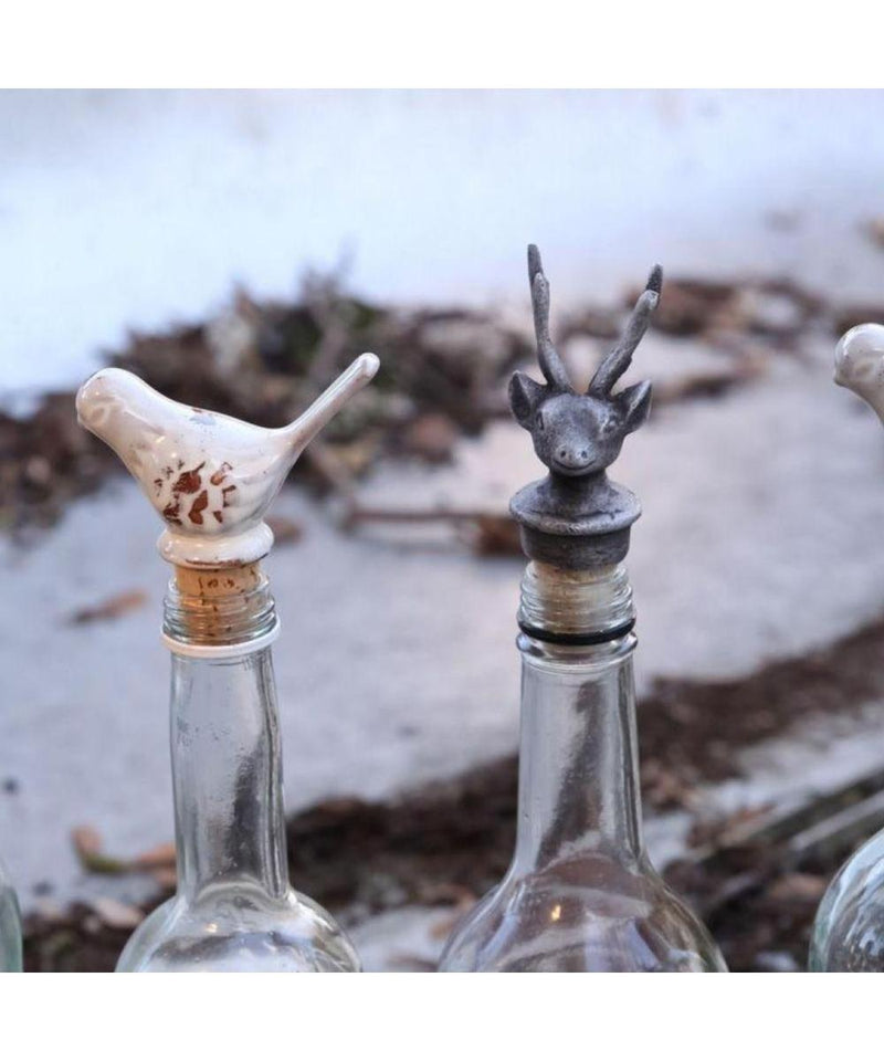 Nkuku Stag Bottle Stopper - Studio Play