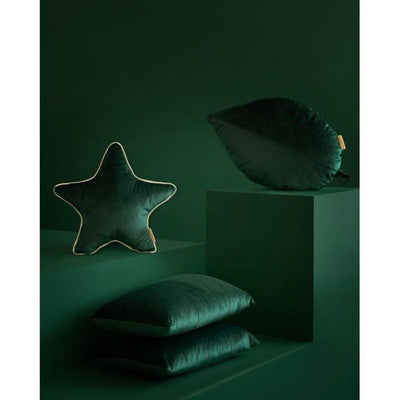 Nobodinoz Akamba Velvet Cushion Jungle Green
