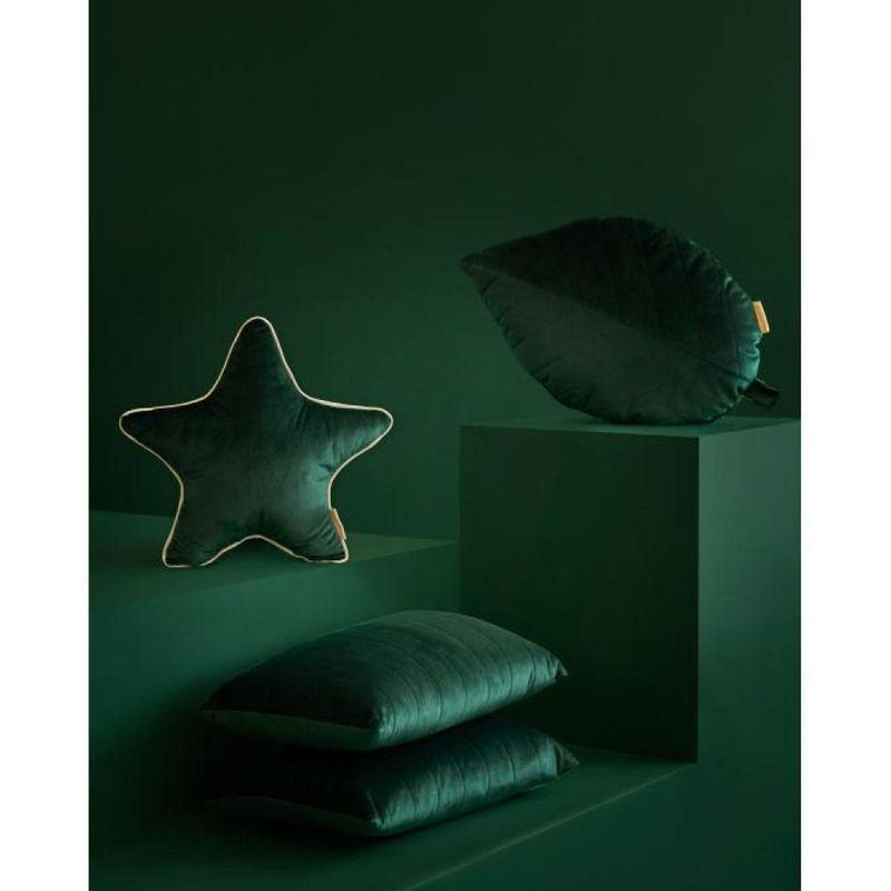 Nobodinoz Akamba Velvet Cushion Jungle Green