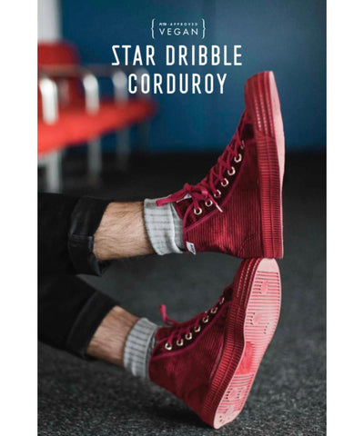 Novesta Star Dribble Corduroy Mono Grey