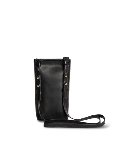 O My Bag Charlie Phone Bag Black Classic Leather
