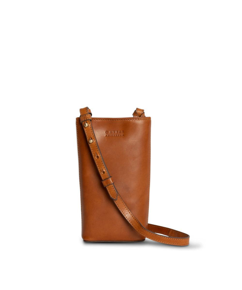 O My Bag Charlie Phone Bag Cognac Classic Leather