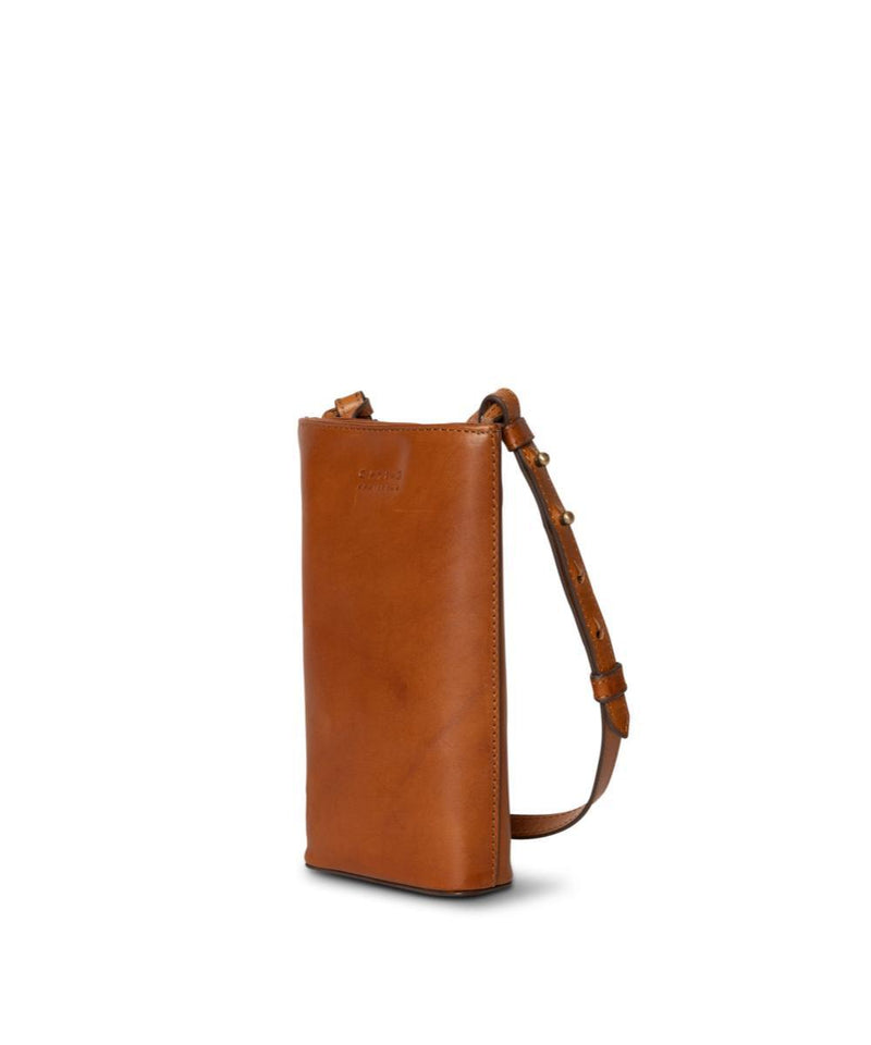 O My Bag Charlie Phone Bag Cognac Classic Leather