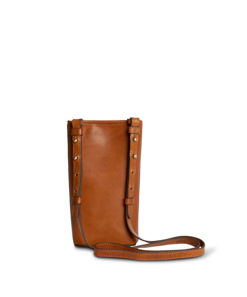 O My Bag Charlie Phone Bag Cognac Classic Leather
