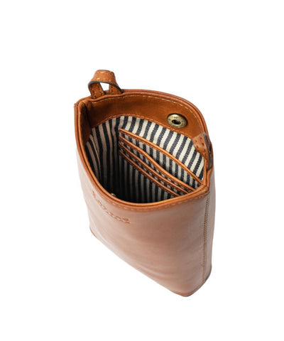O My Bag Charlie Phone Bag Cognac Classic Leather