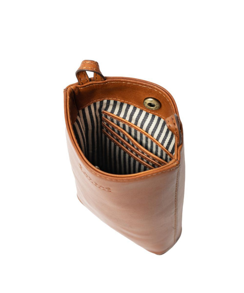 O My Bag Charlie Phone Bag Cognac Classic Leather