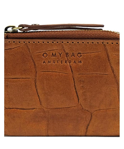 O My Bag Coco Coin Purse Cognac Classic Croco Leather