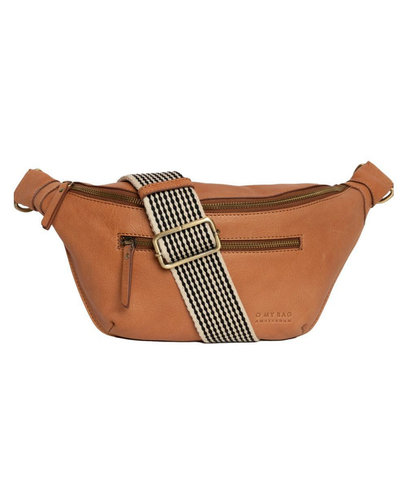 O My Bag Drew Bum Bag Wild Oak Soft Grain Leather