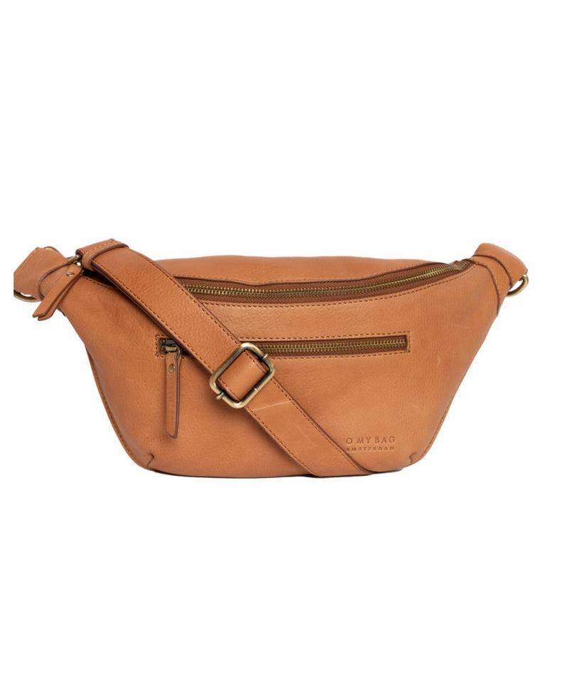 O My Bag Drew Bum Bag Wild Oak Soft Grain Leather