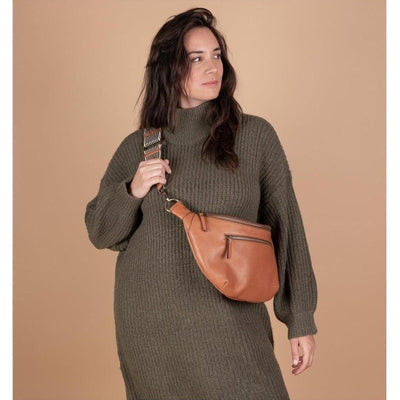 O My Bag Drew Maxi Wild Oak Soft Grain Leather