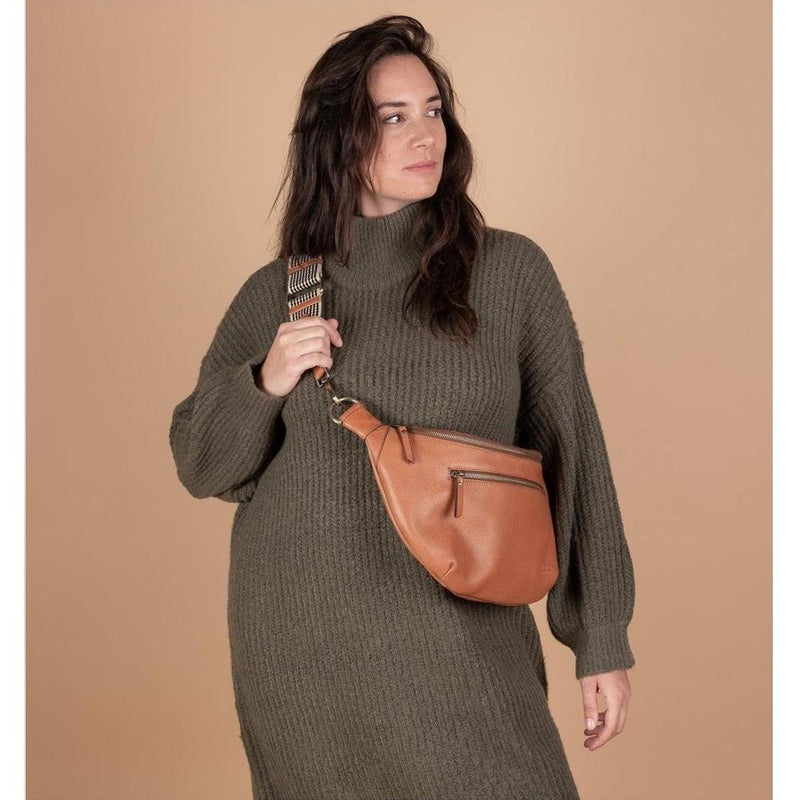 O My Bag Drew Maxi Wild Oak Soft Grain Leather