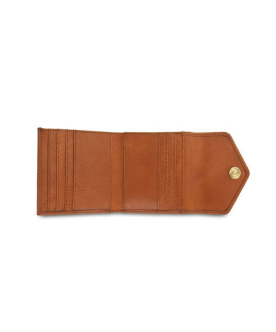 O My Bag Georgie's Wallet Cognac Stromboli Leather