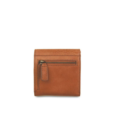 O My Bag Georgie's Wallet Cognac Stromboli Leather
