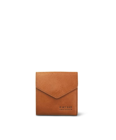 O My Bag Georgie's Wallet Cognac Stromboli Leather