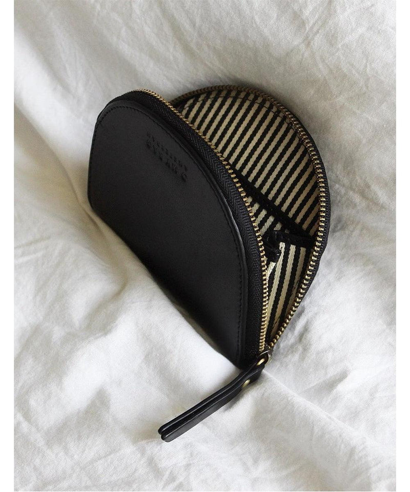 O My Bag Laura Coin Purse Black Classic Leather