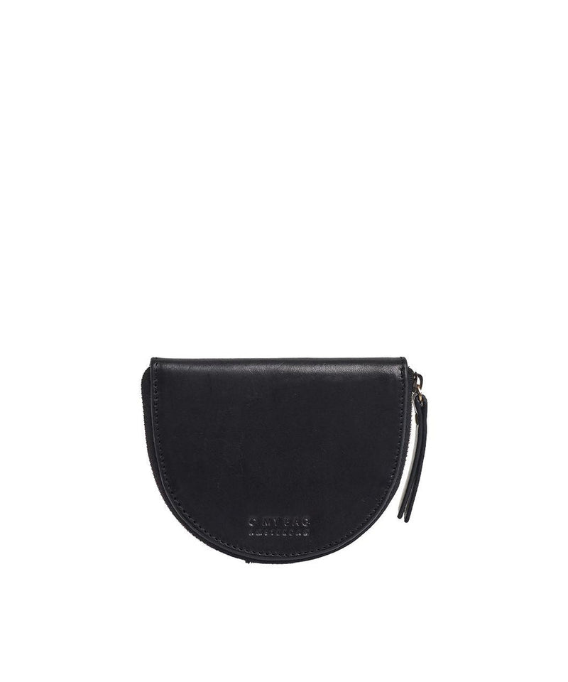 O My Bag Laura Coin Purse Black Classic Leather