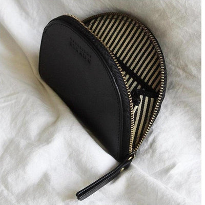 O My Bag Laura Coin Purse Black Classic Leather