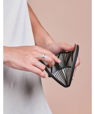 O My Bag Laura Coin Purse Black Classic Leather