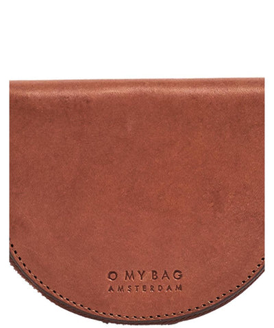 O My Bag Laura Coin Purse Cognac Classic Leather
