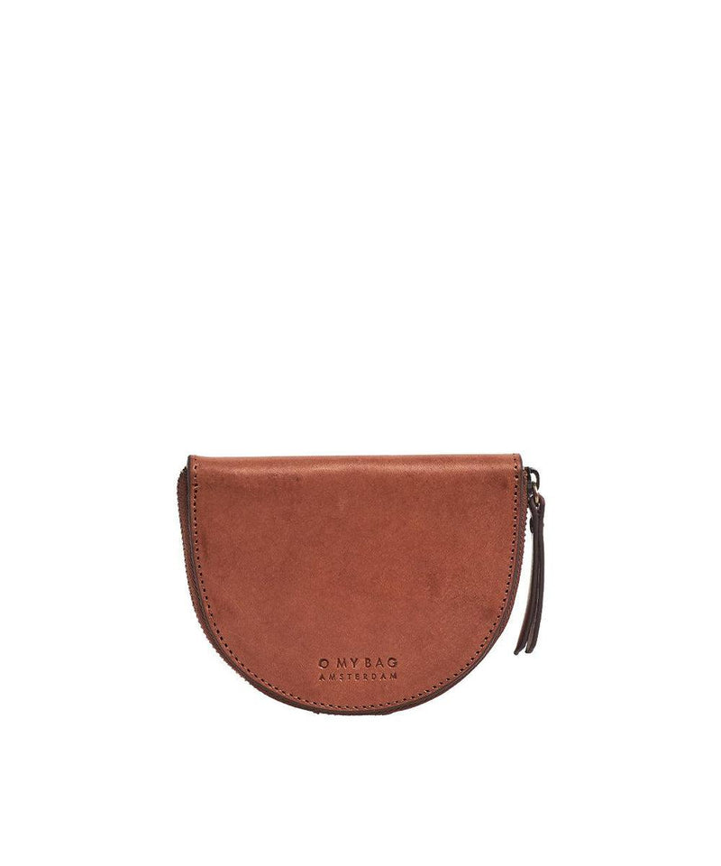 O My Bag Laura Coin Purse Cognac Classic Leather