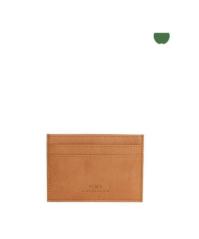O My Bag Mark's Cardcase Cognac Apple Leather