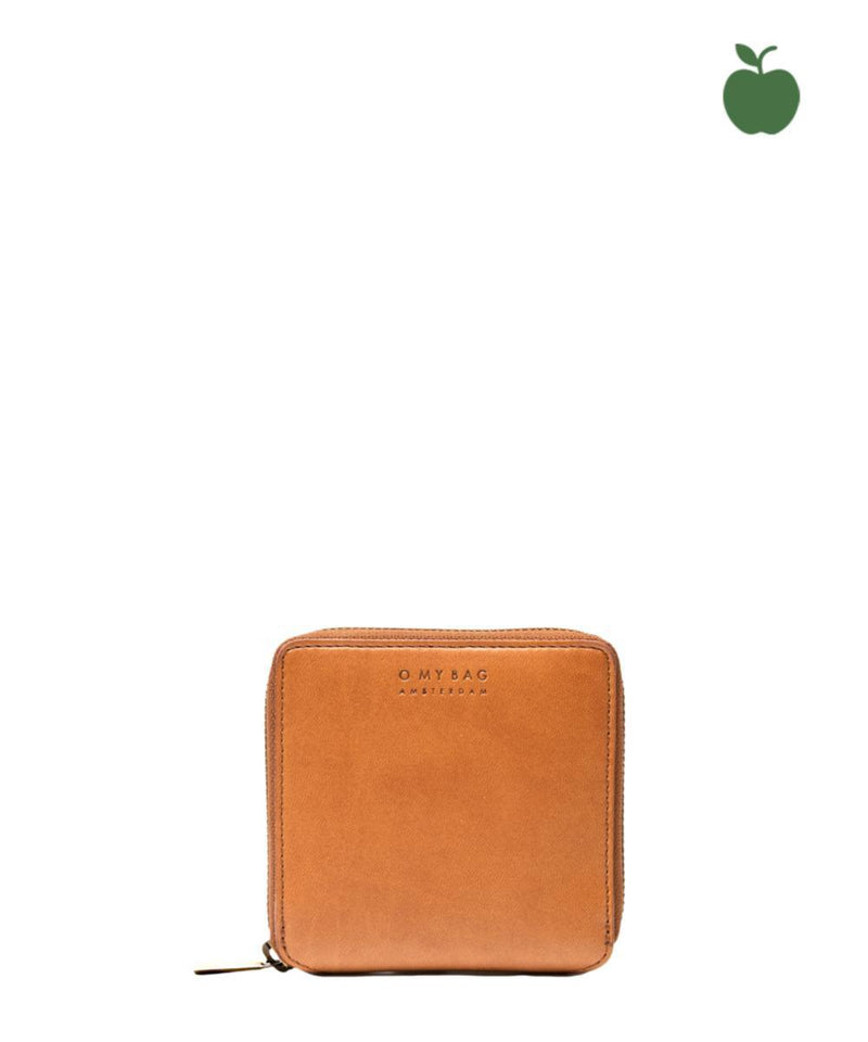 O My Bag Sonny Square Wallet Cognac Apple Leather
