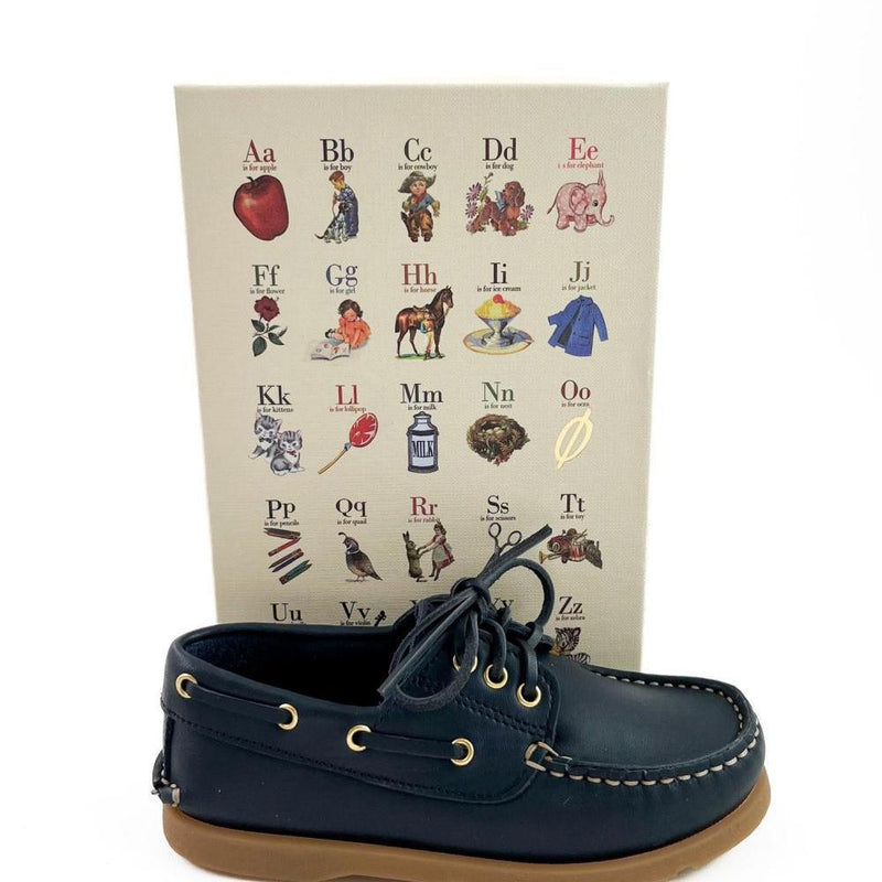 Ocra - Lab Boat Shoe Navy - Studio Play
