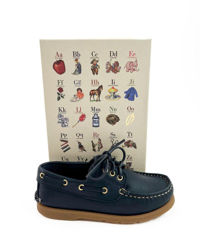 Ocra-Lab Boat Shoe Navy
