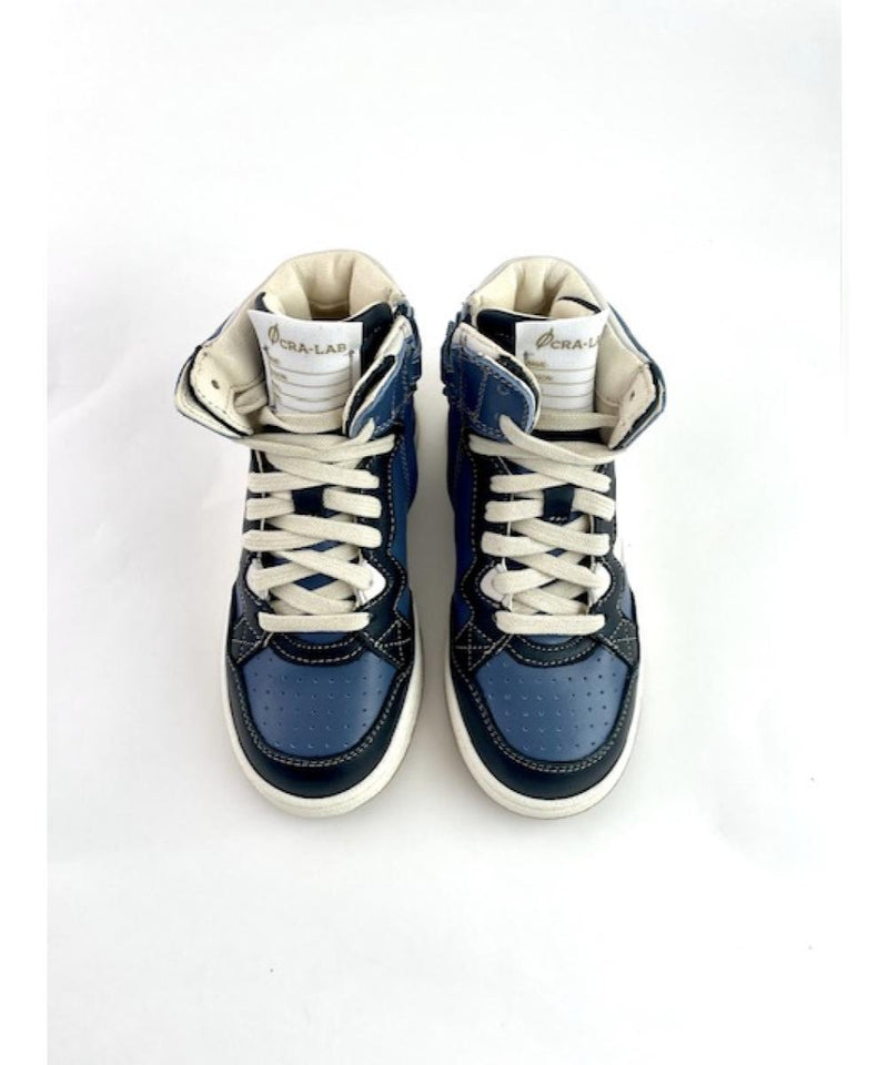 Ocra-Lab High Top Sneaker 462 Mousse Nero Denim