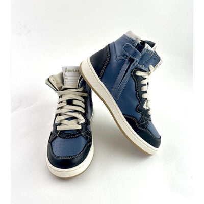 Ocra - Lab High Top Sneaker 462 Mousse Nero Denim - Studio Play