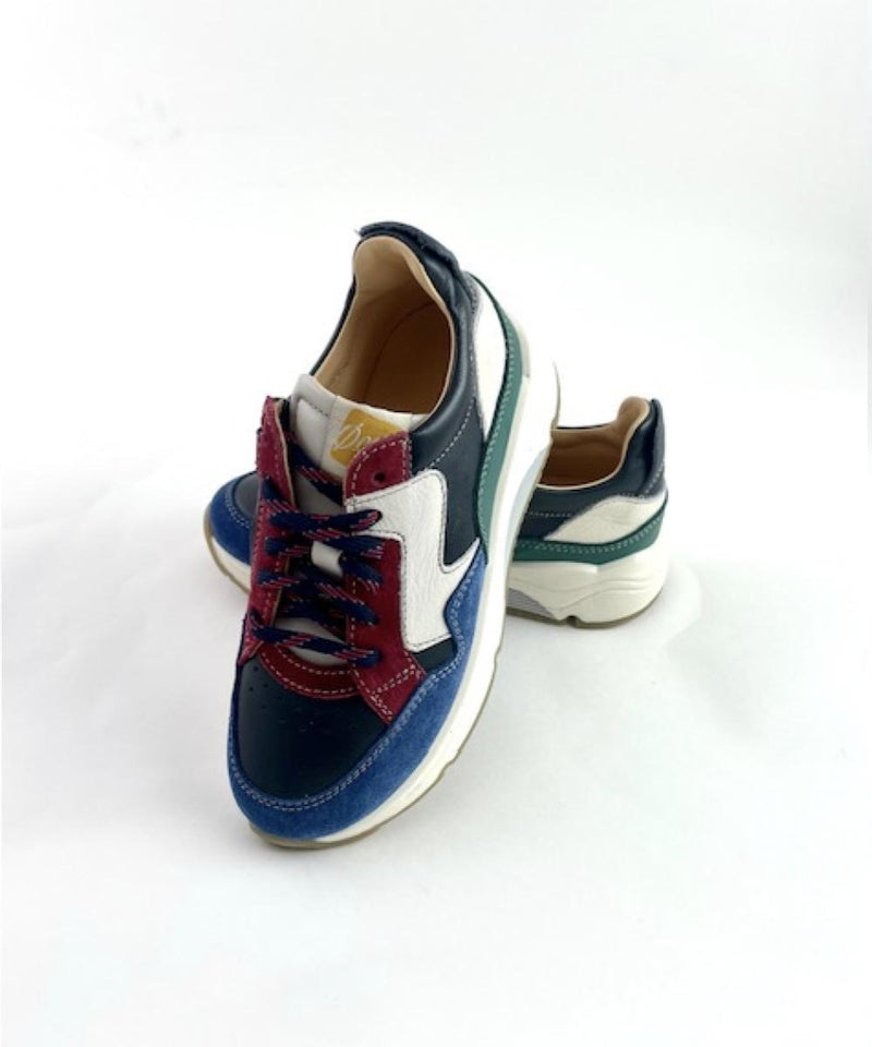 Ocra-Lab Sneaker D370 Multicolor Denim Navy