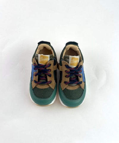 Ocra-Lab Sneaker Toddler/Kid D376 Multicolor Denim Cobalt Epoch