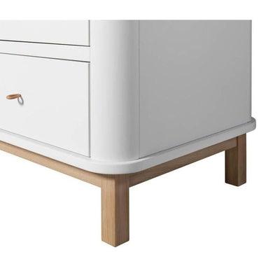 Oliver Furniture 3 Doors Wardrobe White/Oak 041353