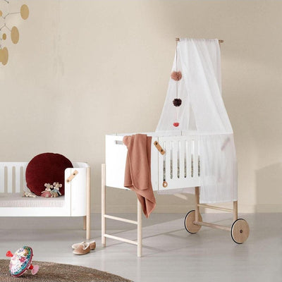 Oliver Furniture Bed Canopy For Cododo Extendible Wooden Bed With Kit White - Studio Play