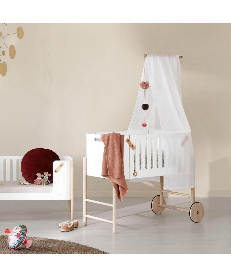 Oliver Furniture Bed Canopy For Cododo Extendible Wooden Bed With Kit White