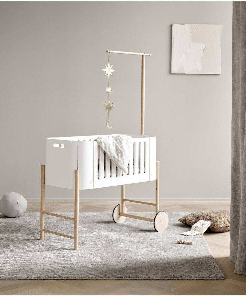 Oliver Furniture Cododo Extendible Wooden Bed With Kit White