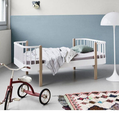 Oliver Furniture Junior Bed White/Oak 041401