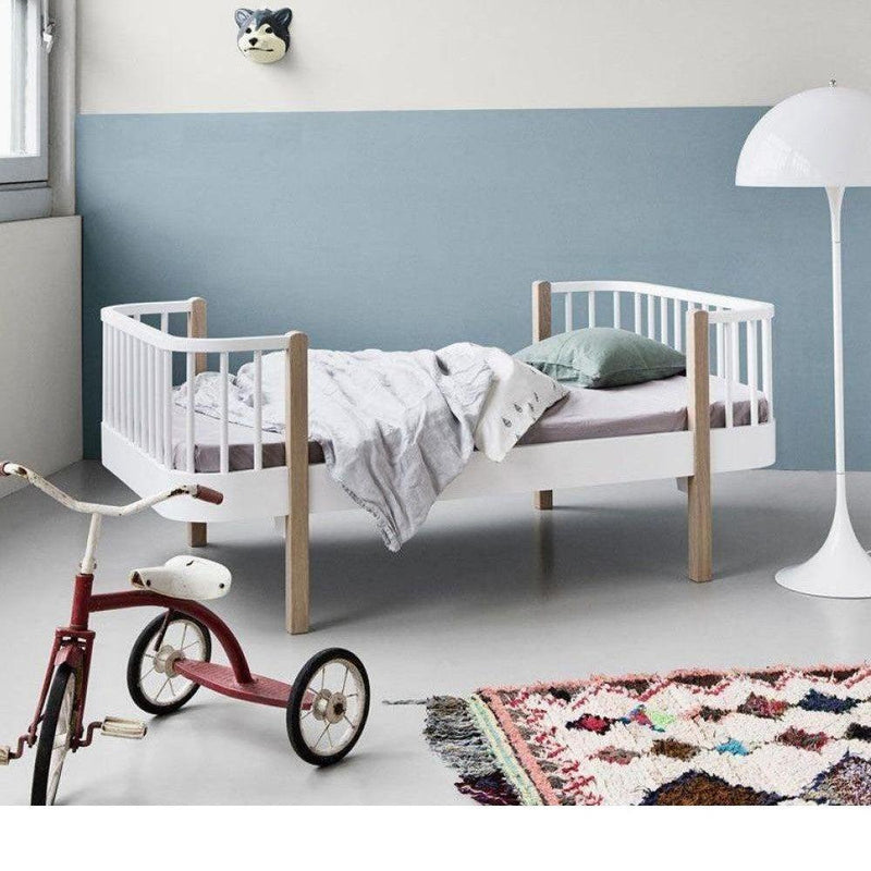 Oliver Furniture Junior Bed White/Oak 041401