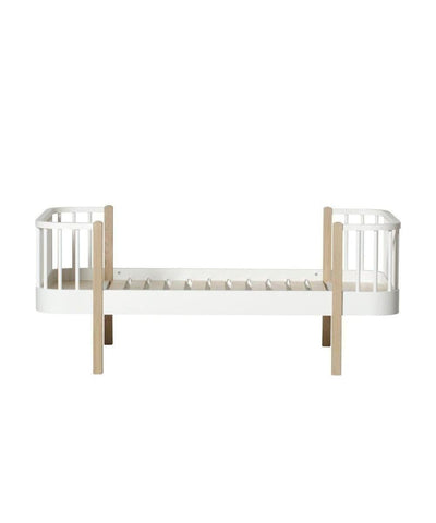 Oliver Furniture Junior Bed White/Oak 041401 - Studio Play