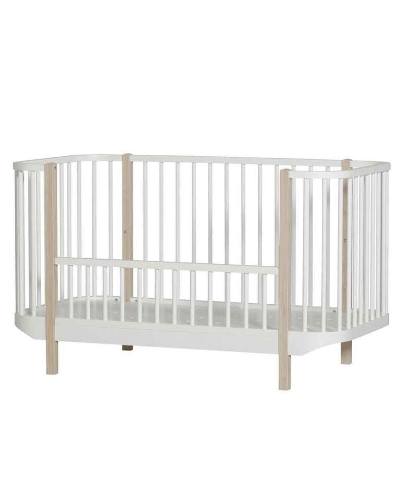 Oliver Furniture Ledikant White/Oak - Studio Play