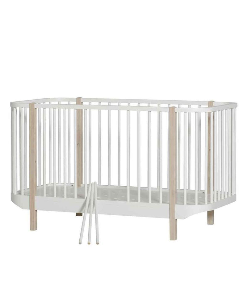 Oliver Furniture Ledikant White/Oak