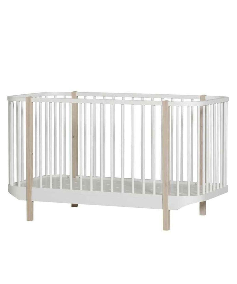 Oliver Furniture Ledikant White/Oak - Studio Play