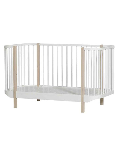 Oliver Furniture Ledikant White/Oak