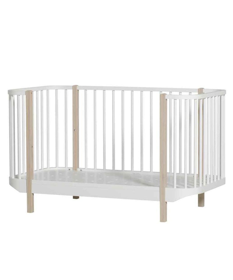 Oliver Furniture Ledikant White/Oak