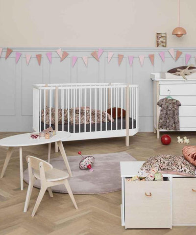 Oliver Furniture Ledikant White/Oak
