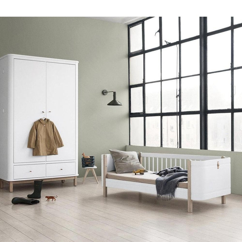 Oliver Furniture Mini+ Junior Bed 041465 White/Oak