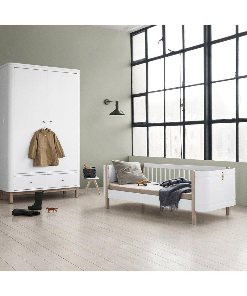 Oliver Furniture Mini+ Junior Bed White/Oak